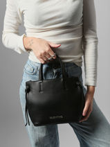Satchel Win Re Valentino Black win re VBS9IF04-vue-porte