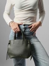 Satchel Win Re Valentino Green win re VBS9IF04-vue-porte