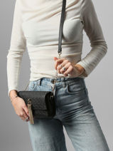 Shoulder Bag Emy Re Valentino Black emy re VBS9IU17-vue-porte