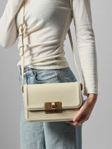 Sac Bandouli�re Floren Valentino Beige floren VBS9A909-vue-porte