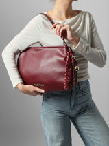 Sac Port� �paule Winter Re Valentino Rouge winter re VBS9I007-vue-porte