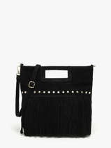 Shoulder Bag Velvet Milano Black velvet VE25091