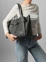 Shoulder Bag Aya By byblos Black aya BS48B01-vue-porte