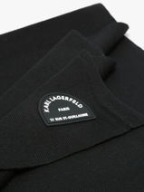 Scarf Rue St Guillaume Karl lagerfeld Black rsg A4W33113-vue-porte