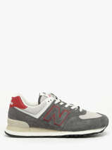 Sneakers 574 In Leather New balance Gray boy U574QGY