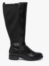 Riding Boots In Leather Tamaris Black women 45