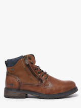 Bottines Mustang Vert men M0031006