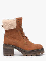 Heeled Boots Mustang Brown women M0132003