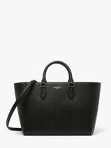 Sac Port Main Champs Elysee Cuir Lacoste Noir champs elysee NF5102PH