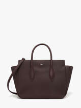 Sac � Main Daily City Lacoste Marron daily city NF4923DZ