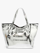 Sac Cabas Rsg Mtallis Karl lagerfeld Argent rsg A4W50054