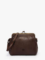 Cross Body Tas Heritage Leather Biba Brown heritage BT22