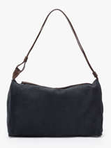 Sac Port� �paule Leather Cuir Biba Bleu leather BEV2L