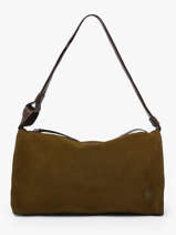 Shoulder Bag Leather Leather Biba Green leather BEV2L