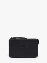 Coin Purse Heritage Leather Biba Black heritage BT35
