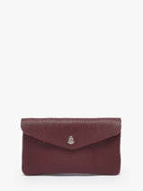 Coin Purse Leather Milano Red caviar CA23113