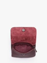 Coin Purse Leather Milano Red caviar CA23092-vue-porte