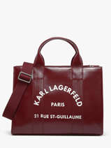 Sac  Main Rsg Polyester Karl lagerfeld Violet rsg A4W50027