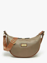 Shoulder Bag Jamie Nylon Ted lapidus Beige jamie DU43503