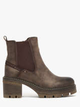 Bottines  Talon Mustang Beige women M0132001