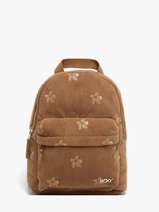 1 Compartment Backpack Roxy Brown back to school RJBP4935