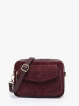 Shoulder Bag Velvet Caviar Leather Milano Red velvet caviar VC25067