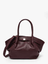 Sac  Main Caviar Cuir Milano Rouge caviar CA25063