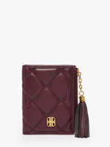 Portefeuille June Matelass Laurent david Rouge ld wallets 16