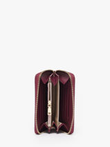 Wallet Laurent david Violet ld wallets 1-vue-porte