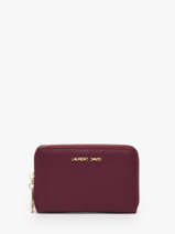 Portefeuille Laurent david Rouge ld wallets 1