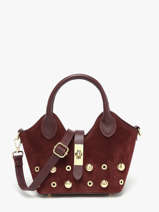 Sac Port Main Velvet Studs Milano Rouge velvet studs VS25091