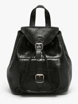 Backpack Eclipte Leather Paul marius Black eclipse BAROUECL
