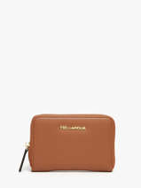 Portefeuille Ted lapidus Marron jara TLMQ1503