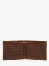 Wallet Leather Maverick Brown the original MAVTO010-vue-porte