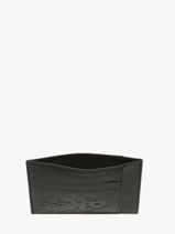 Card Holder Leather Serge blanco Black baltimore BAL21110-vue-porte