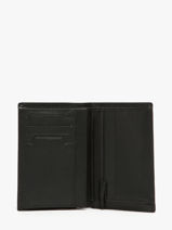 Wallet Leather Serge blanco Black baltimore BAL21019-vue-porte