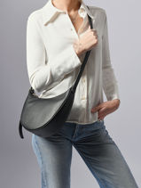 Longchamp Le foulonn� Messenger bag Green-vue-porte