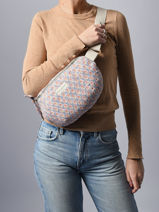 Belt Bag Bindi atelier Multicolor floral SBA-vue-porte