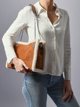 Shoulder Bag Bradley Lauren ralph lauren Brown bradley 31980182-vue-porte