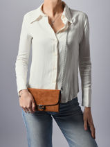 Sac Bandoulire Adair Cuir Lauren ralph lauren Marron adair 32980761-vue-porte