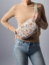 Belt Bag Bindi atelier Multicolor floral SBA-vue-porte