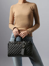 Satchel Idra Guess Black idra GG815706-vue-porte