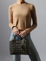 Satchel Silia Guess Black silia GP989006-vue-porte