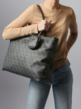 Shoulder Bag Power Play Guess Black power play SL712424-vue-porte