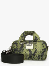 Sac Bandoulire Cobra Polyester Recycl Wouf Vert cobra BM250019