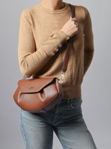 Shoulder Bag Amorette Guess Brown amorette BG789820-vue-porte