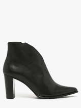 Heeled Formal Shoes In Leather Myma Black women 85009