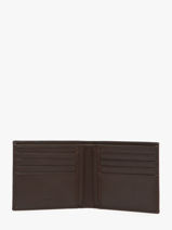 Portefeuille Cuir Hugo boss Marron smooth HLW403Y-vue-porte