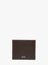 Wallet Leather Hugo boss Brown smooth HLW403Y