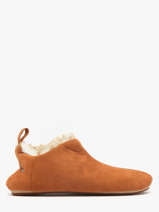 Slippers Isotoner Brown women 97422